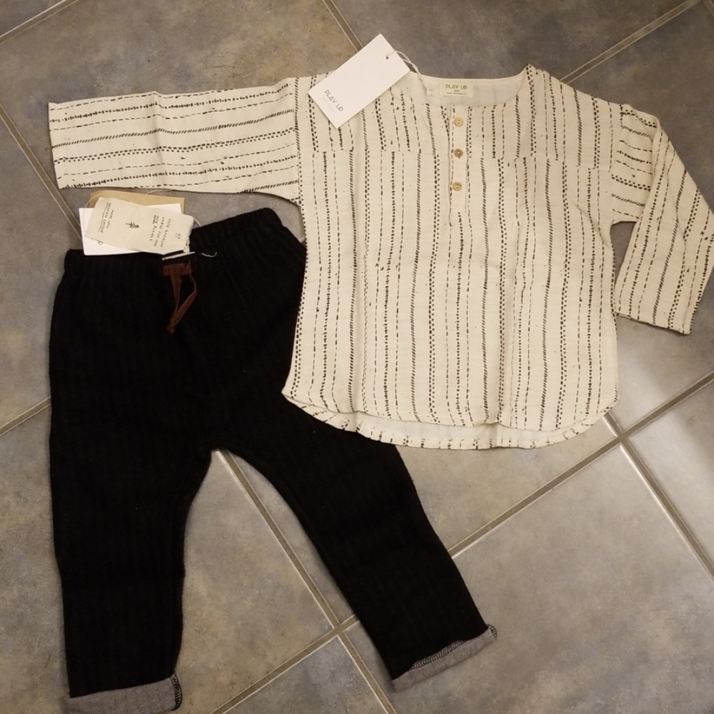 Play Up children's shirt and pants set NWT